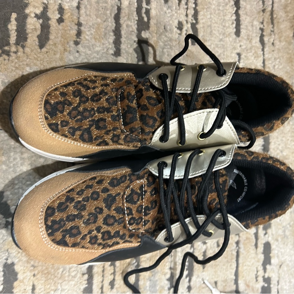 Leopard Print Women's Sneakers